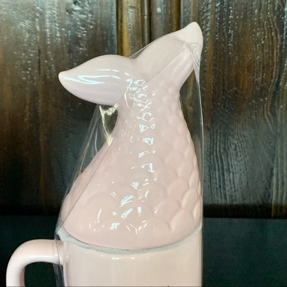 Rae Dunn MERMAID HAIR DON’T CARE Double Sided Ceramic Topper Mug - Picture 9 of 14
